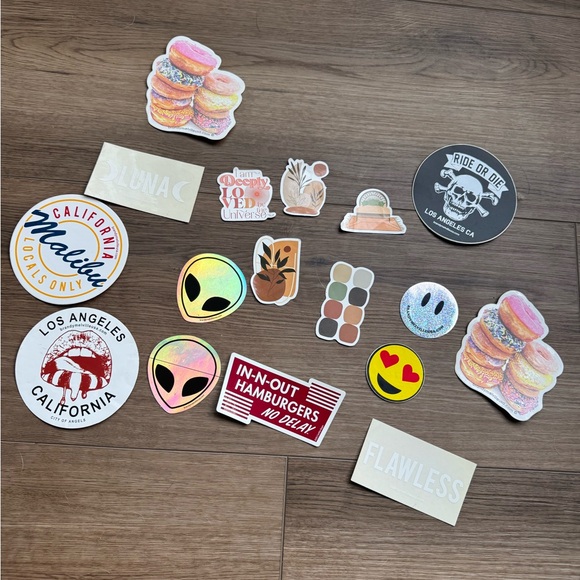 Colorful Sticker Set with Fun Designs - Picture 1 of 4
